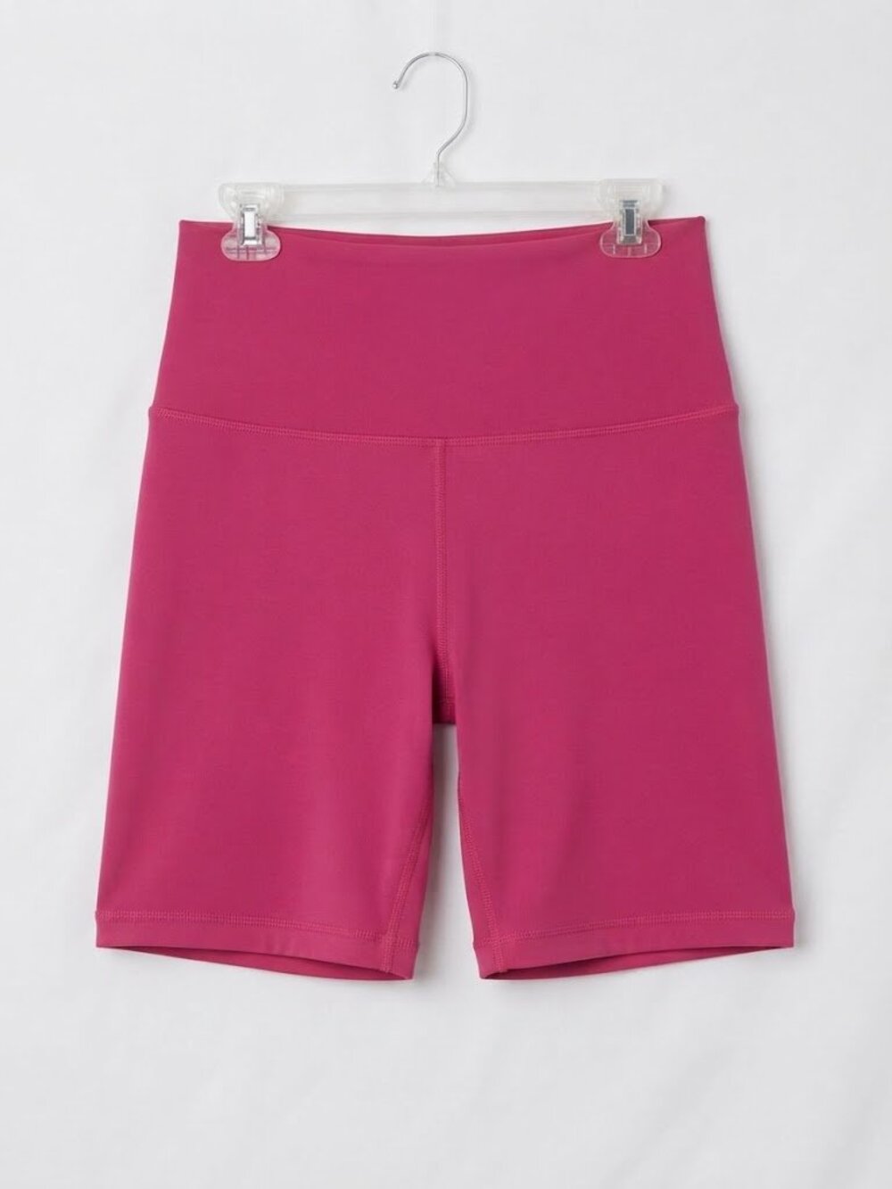 Yogalicious Lux Everyday 7" Biker Shorts Magenta Hot Pink XXL Activewear
